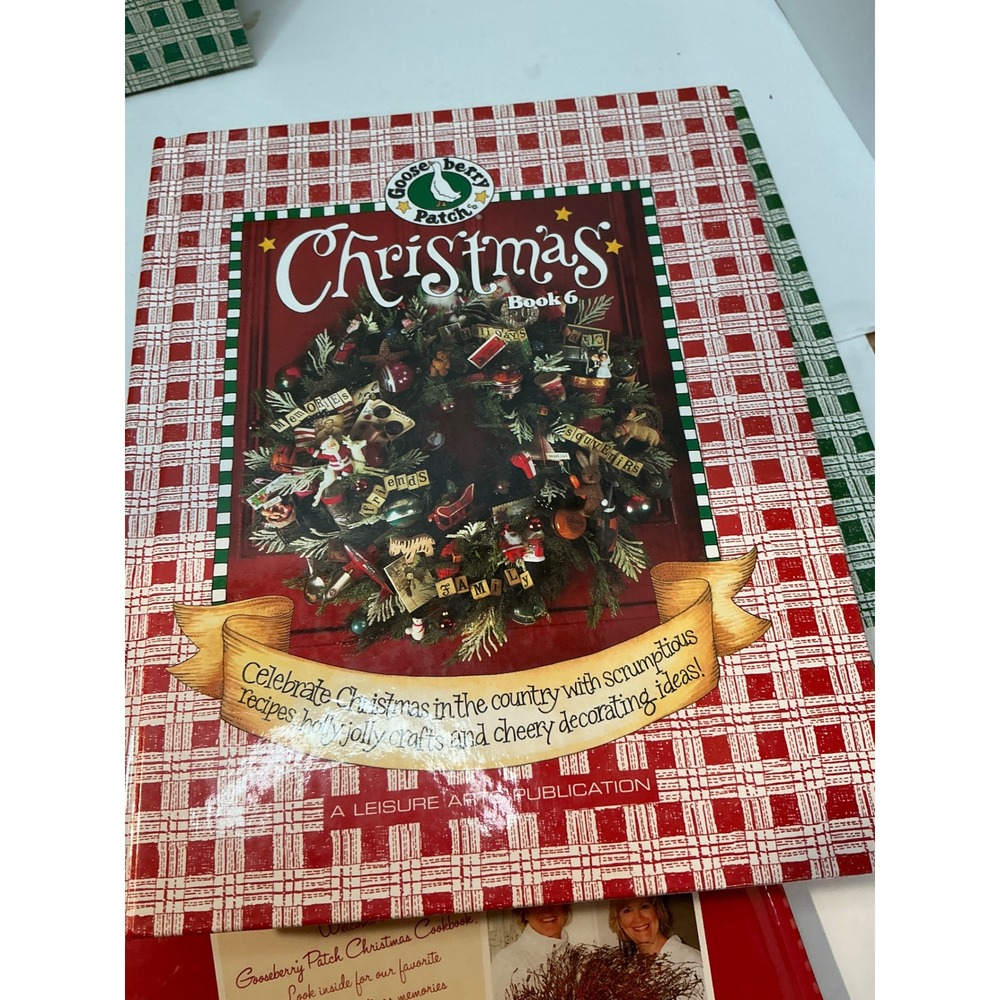 Gooseberry Patch Vintage Y2K Christmas Cookbook Lot Holiday Recipes Crafts Lot 6 - Picture 14 of 16